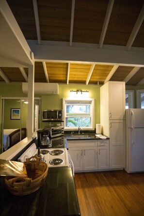 Fully stocked kitchen