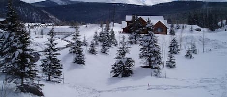 View of Baldy Mt. and French Creek from Apartment In Corkscrew Flats