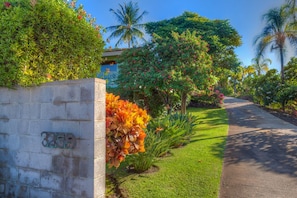 the driveway to your own private paradise