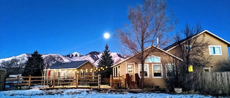 the fnf ranch January 2020 for friends and family. 6.30 am during full moon.
