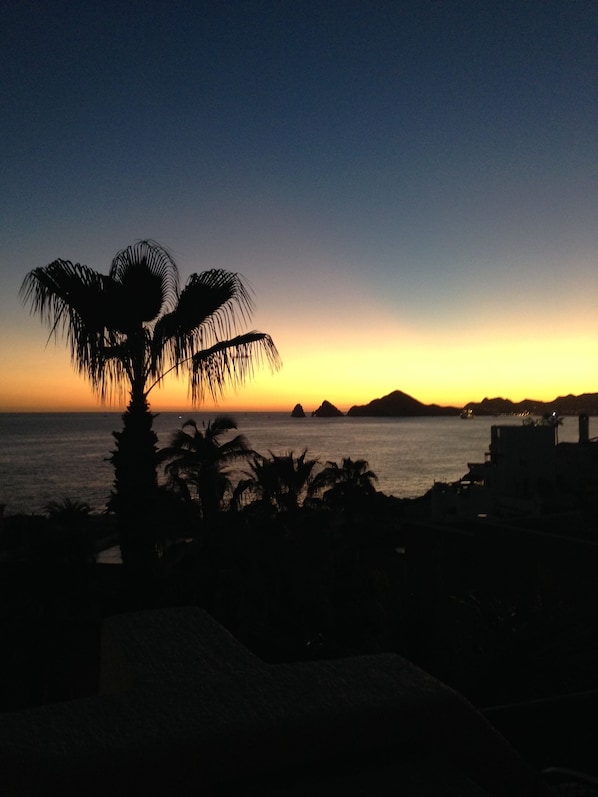 View from the deck