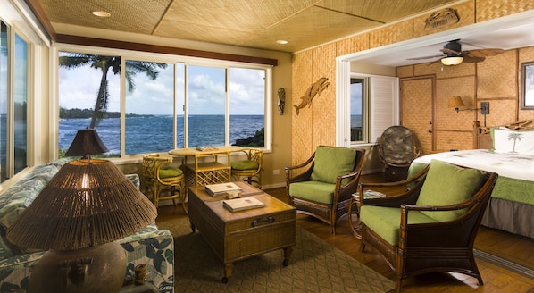 Living-Sleeping Area with a gorgeous view