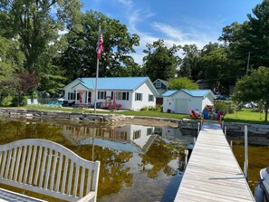 View from the end of the 60' dock