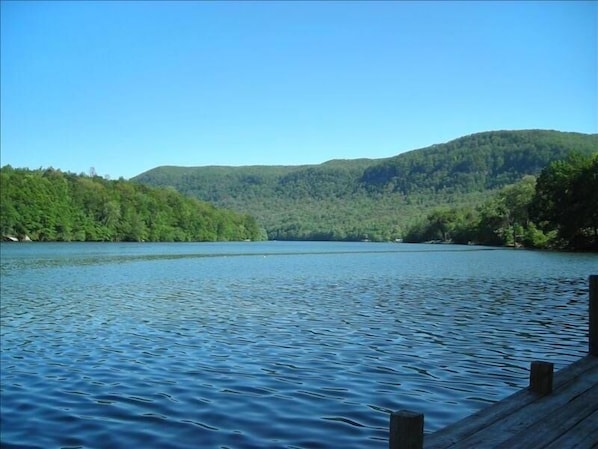 View from the dock