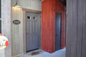 Front Entrance and Ski Closet