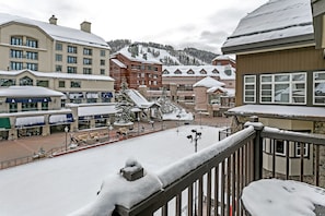 View of Beave Creek mountain and Centennial Lift (Chair 8) & of course the rink!