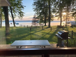 Lake view from the front window.