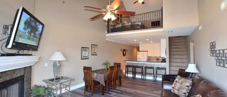 Living/Dinning/kitchen/Loft