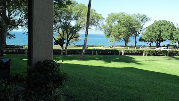 Ocean view from the lanai