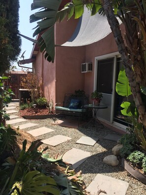 Private patio space dedicated to our VBRO guests.