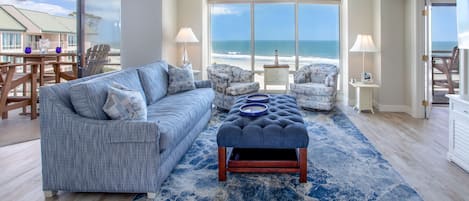 Luxurious penthouse living at its finest with amazing ocean and beach views!