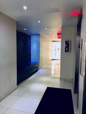 Hallway to Elevators
