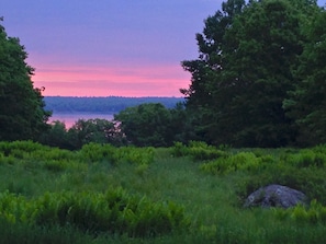 Sunrise view from your front porch.