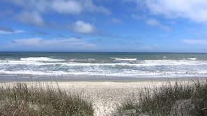 The beautiful pristine beach at Cherry Grove