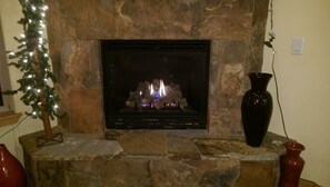 The house is cool during the summer and nice and warm during the winter!