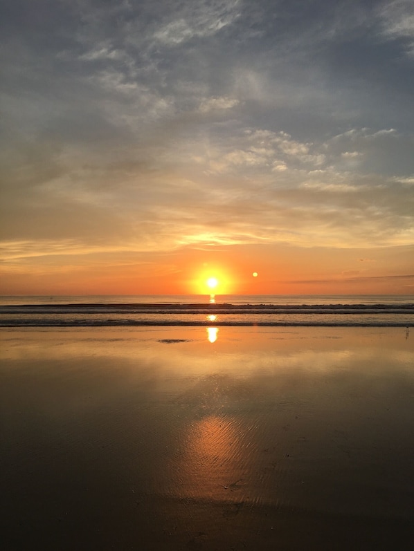 Beach sunrise just steps away!