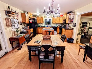 Dining room and Kitchen