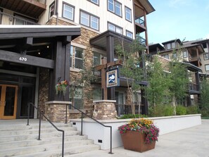 Front door of Fraser Crossing