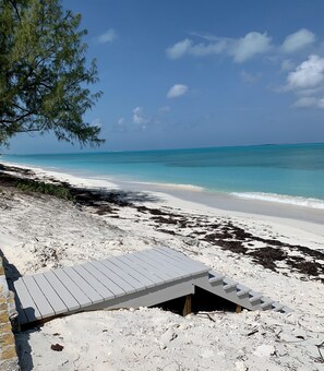 Stairs to our Beach