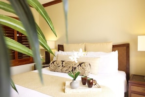Master bedroom with king bed