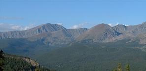 Gorgeous views of the Ten Mile Range from our home!