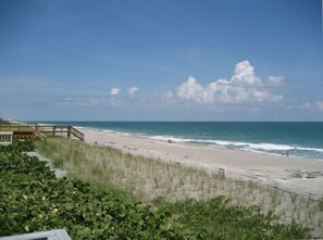 View from Condo beach access