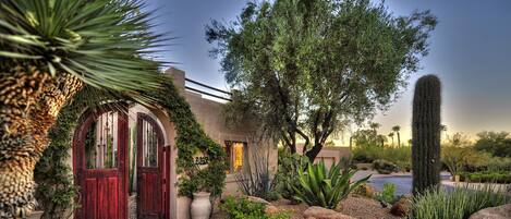 Front Gate and landscaping