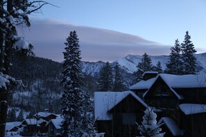 Sunrise and Continental Divide from front porch