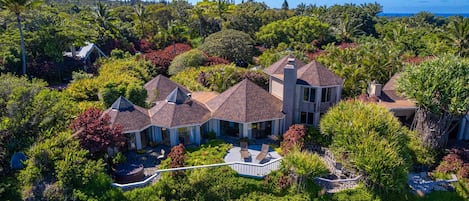 Aerial view of The Waterfall House