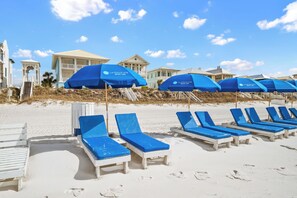 You Can Rent Additional Sets.  Toes in the Water?  No problem. Celebration has folding chairs for the beach.