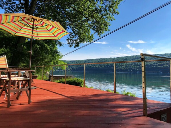 View from the front deck - coffee at sunrise is highly recommended