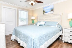 Bedroom #5 - King bed and ensuite bathroom