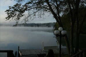 Early morning view from deck while you enjoy your coffee