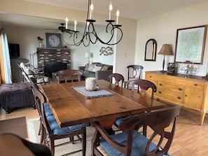 Dining room with seating for 8