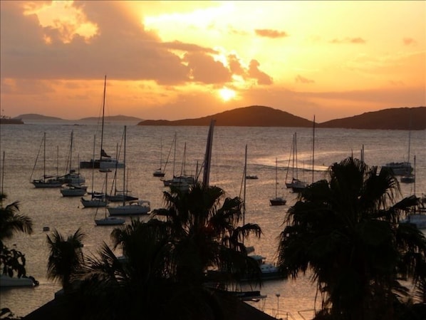 Sunset at the Westin St John