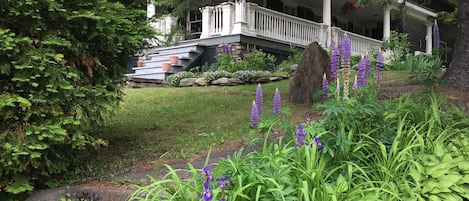 Entrance to house in the Medomak Valley.