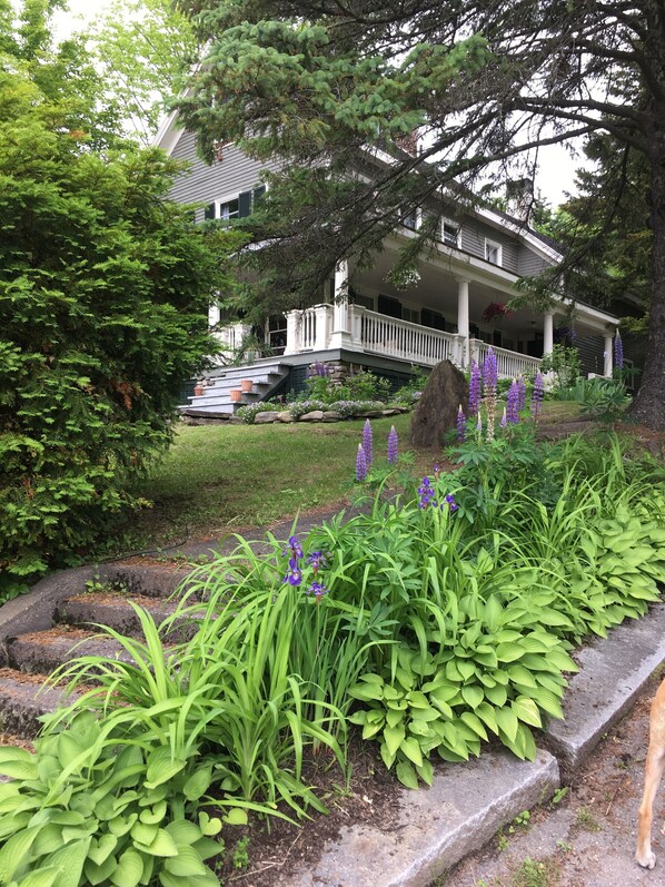 Entrance to house in the Medomak Valley.