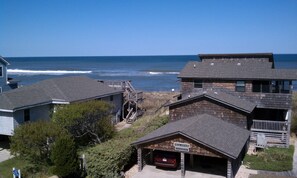 View of the beach access from the crow's nest