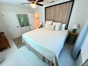 Master bedroom king bed