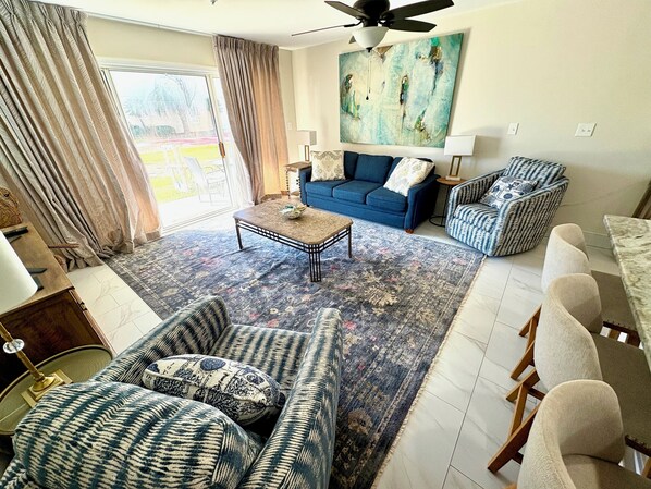 New furniture and tile