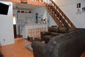 View of Kitchen from Living Room
