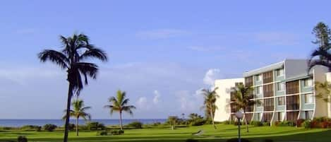 Open view from Loggerhead Cay condominiums to the Gulf of Mexico.