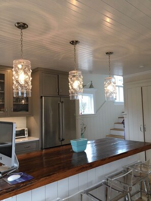 Kitchen island with seating