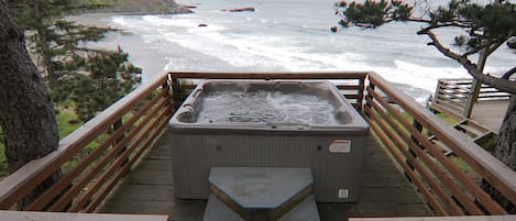 Bain à remous extérieur
