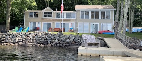 Lakehouse from the water