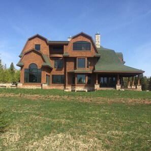 The south face of the Manor.