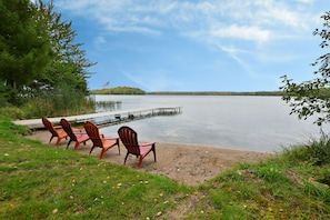 Sandy Beach for all to Enjoy! 2 Docks