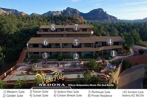 Vista Ridge Sedona Suite map.