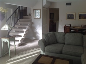 Entry view from living room
