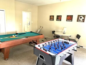 Air conditioned games room